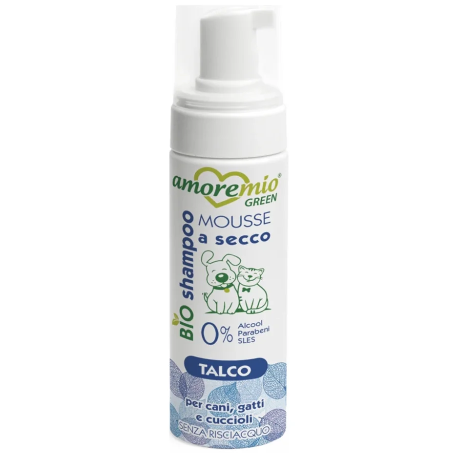 Shampoing Sec Bio pour Chat et Chien 200 ml (Aloe Vera | Lait et Vanille | Talco ) – Image 2