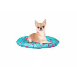 Tapis Rafraichissant Flamant Rose Pour Chiens et Chats - Beignet - Freedog