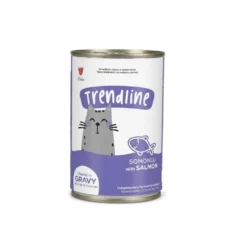 Trendline Pâtéau Saumon en Sauce Pour Chat Adulte 400g