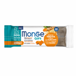 Monge Barres De Viande Gift Mobility Support Dog Riches En Truite Fraîche Et Curcuma 40g