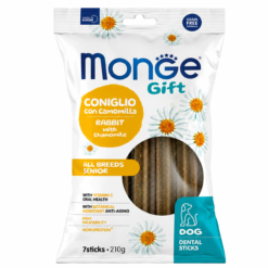 Monge Gift Bâtonnets Dentaires Pour Chiens Seniors 210g