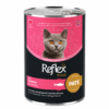 Reflex Plus Pâté au Saumon pour Chatons 395g