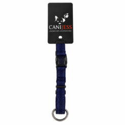Laisse En Faux Nylon Blue - 15mm x 1200mm - CANIJESS