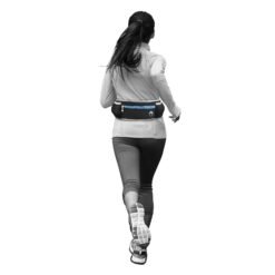 Laisse pour le jogging Flamingo avec ceinture ventrale Rono Bleu – Image 5