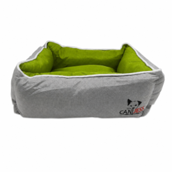 Lit Couchage SMALL Premium Tissu Vert Canijess 50 cm x 40 cm x 18 cm
