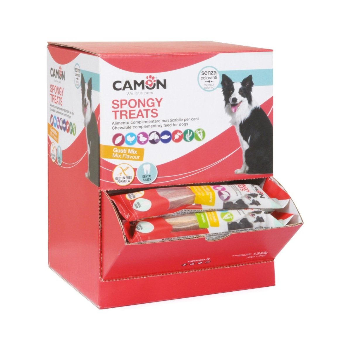 Camon Friandises spongieuses Bâtonnet Spongieux en forme d'étoile 28g – Image 2
