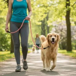 Laisse en Corde de Nylon Mascow 1,2 mètre Pour Chien de Taille Moyenne ( Plusieurs Couleurs) – Image 5