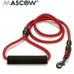 Laisse en Corde de Nylon Mascow 1,2 mètre Pour Chien de Taille Moyenne ( Plusieurs Couleurs) – Image 3
