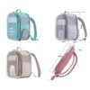 Sac de Transpost Transparent Carré Chat et petit Chien 40x28x28cm