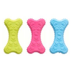 Alternative view of Jouet Chien Os en silicone Mascow de 10 cm