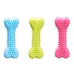 Alternative view of Jouet Chien Os en silicone Mascow de 10 cm