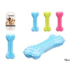 Jouet Chien Os en silicone Mascow de 15 cm