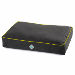 Coussin Brick Noir Imperméable et Antidérapant pour Chien et Chat Leopet 50 x 80 x 15 cm (H)