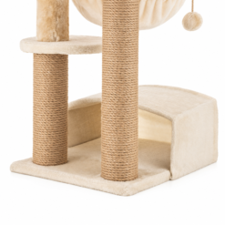 Alternative view of Arbre à Chat Avec Double Niche Beige Leopet 40 x 50 x 80h