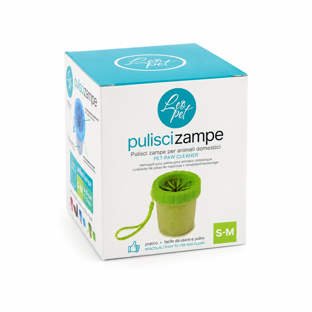 Nettoyeur de Pattes en Silicone Leopet Taille S-M