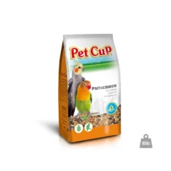 PetCup Mélange de Céréales Standard Pour Perruches 850g