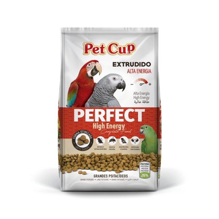 PetCup Granulés Haute Energie Parroquet Perfect 2.5kg