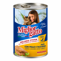Miglior Cane Morceaux de POULET avec Sauce 405g
